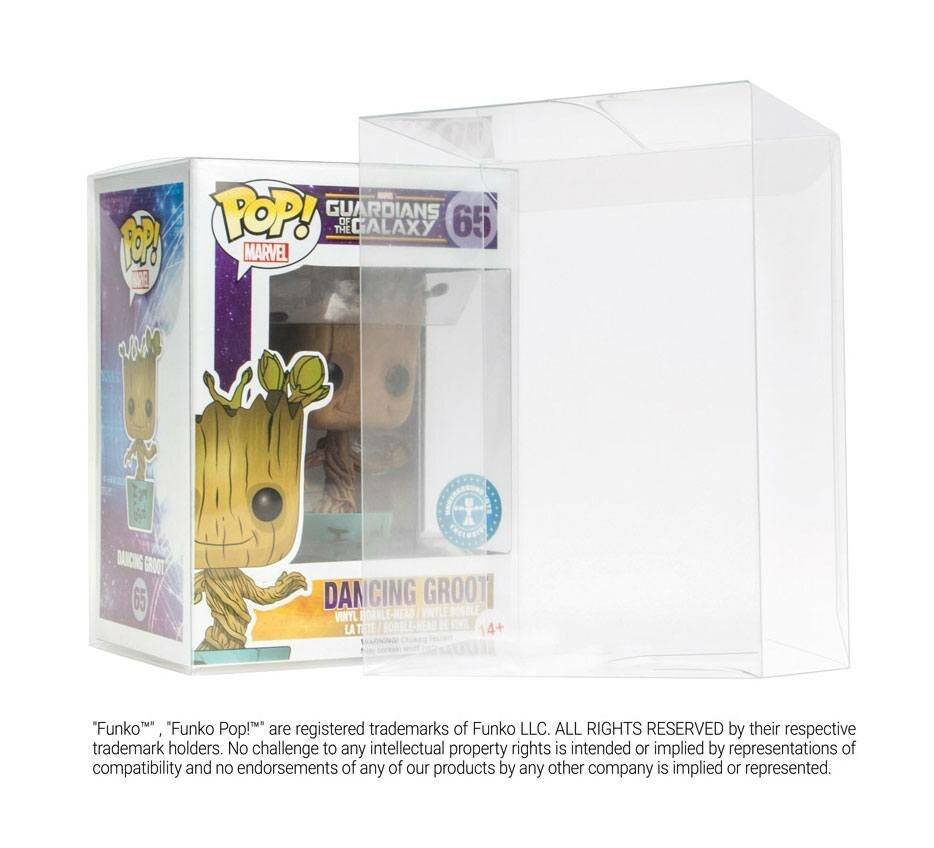Ultimate Guard Schutzhülle Protective Case für Funko POP!â¢ Figuren im Thekendisplay (40)