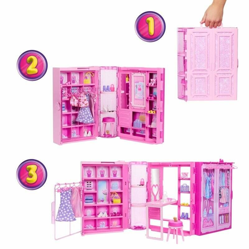 Barbie Dream Closet 3.0 W/ Doll Hxd58