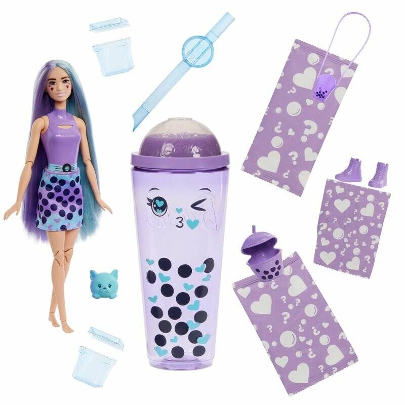 Barbie Pop! Reveal Bubble Tea Series - Taro Milk