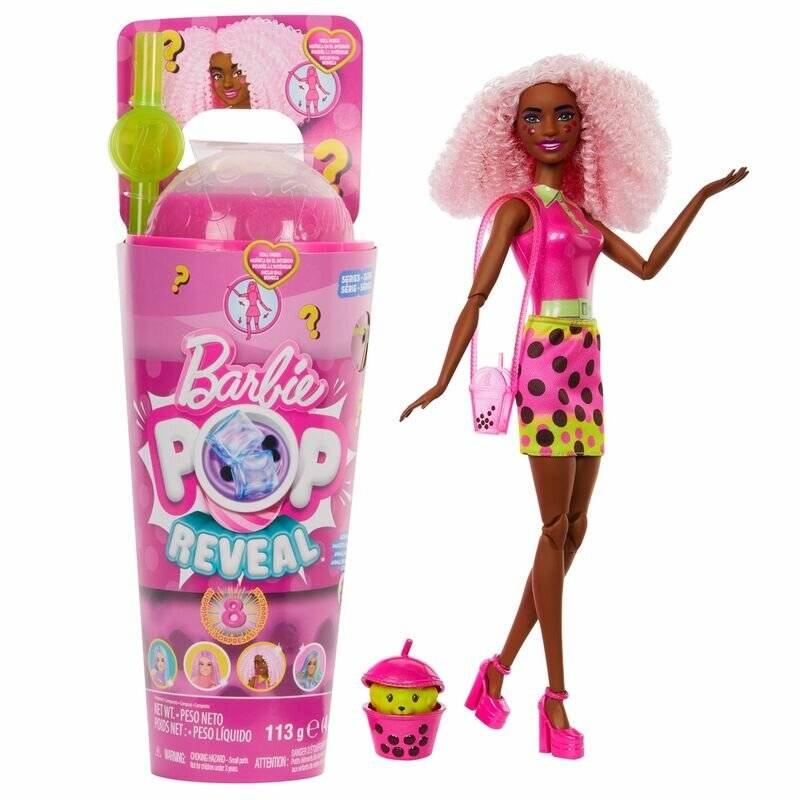 Barbie Pop! Reveal Bubble Tea Series - Berry Bliss