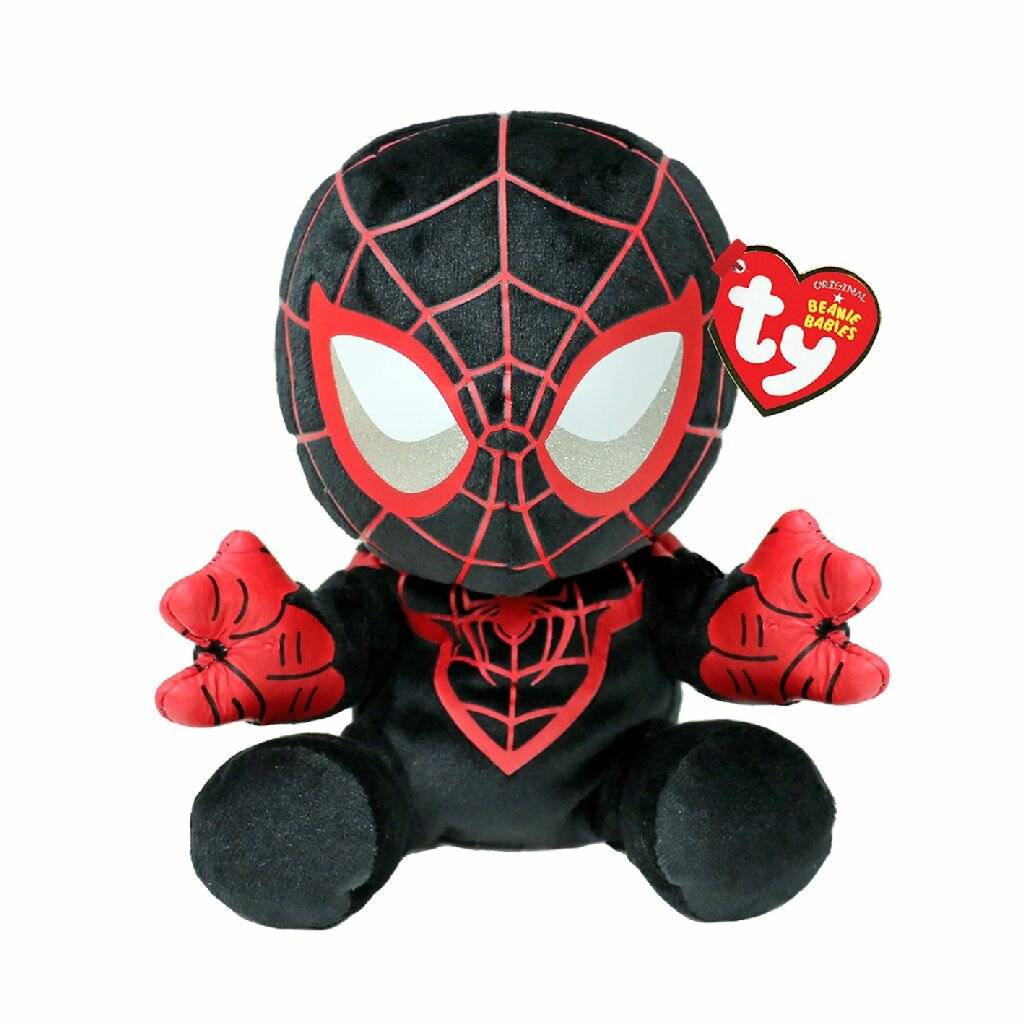 Ty 44006 - Marvel Miles Morales - Plüschfigur Soft - 15 cm