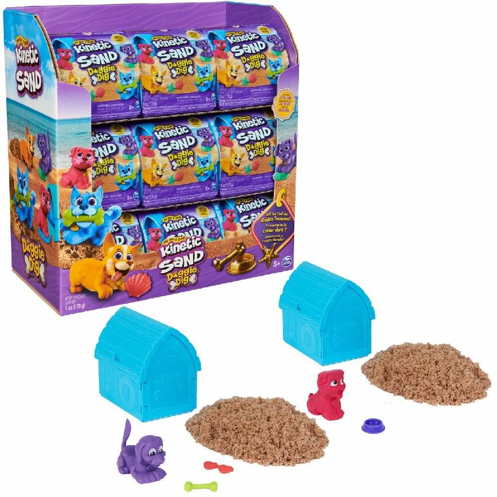 Kinetic Sand - Hunde H?uschen (170 Gramm Sand)