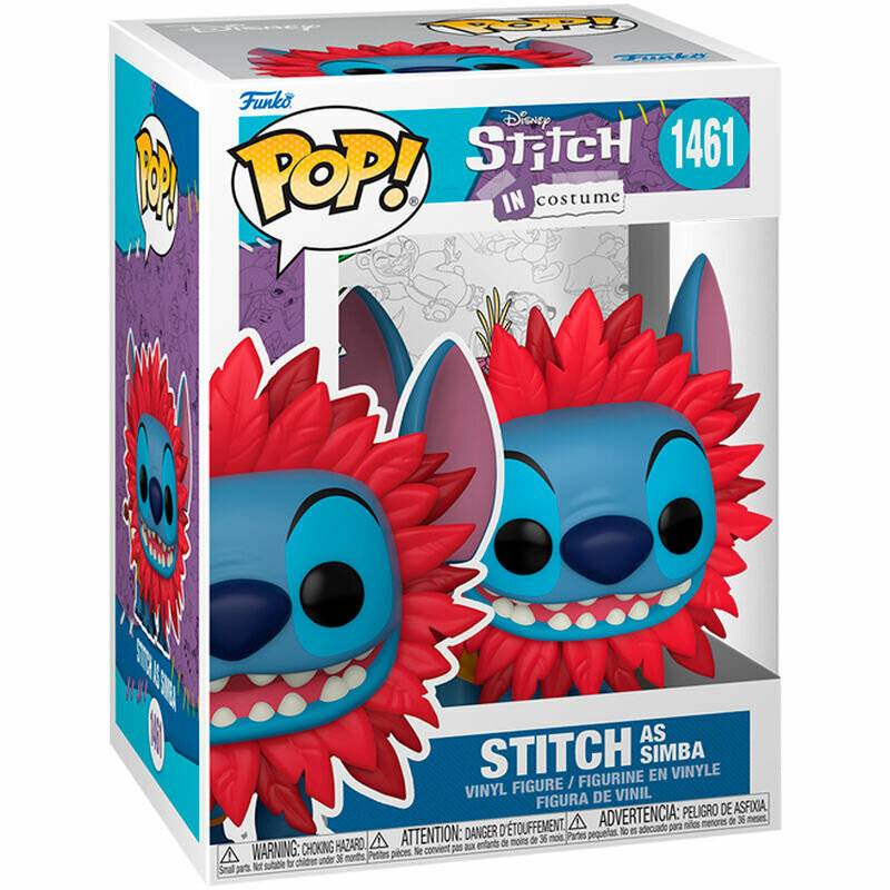 Lilo & Stitch POP! & Buddy Vinyl Figur Costume- Simba 9 cm