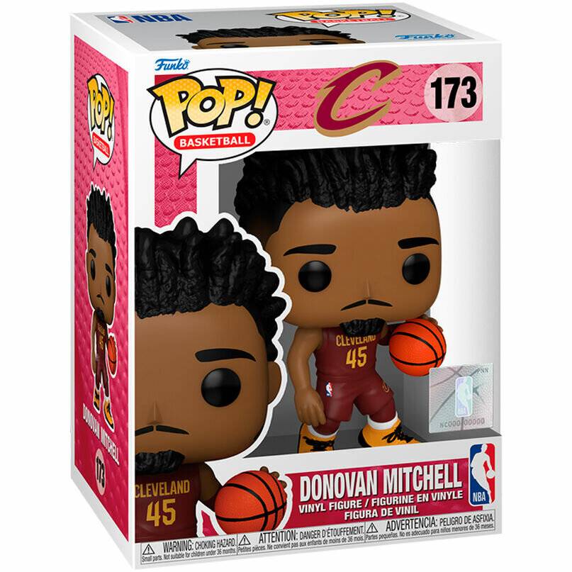 NBA Legends POP! Sports Vinyl Figur Cavs- Donovan Mitchell 9 cm