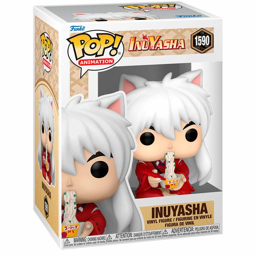 Inuyasha POP! Animation Vinyl Figur Inuyasha(Eating) 9 cm