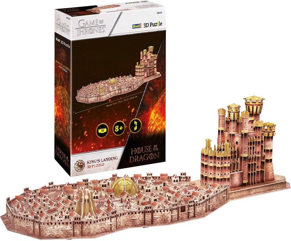 House of the Dragon 3D Puzzle King's Landing 23 cm