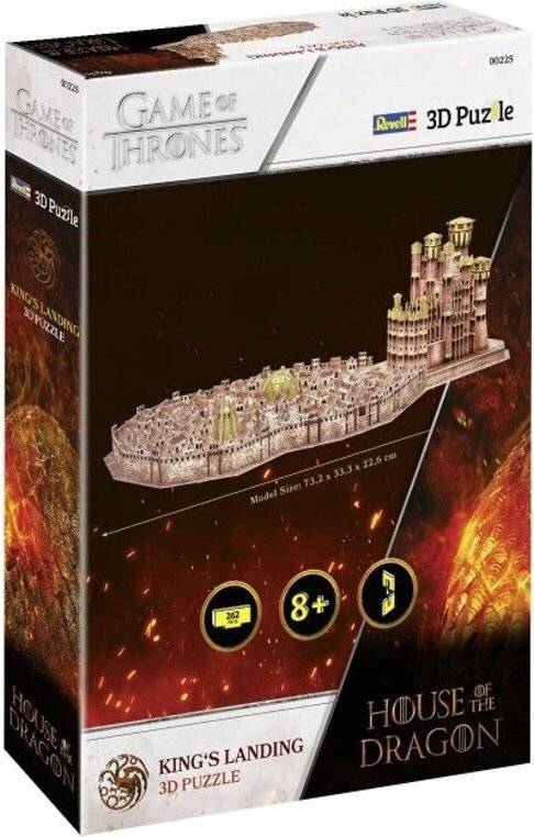 House of the Dragon 3D Puzzle King's Landing 23 cm