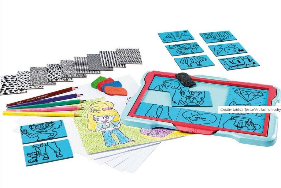 Maped® Creativ Magische Maltafel TEXTUR´ART Fashion pink