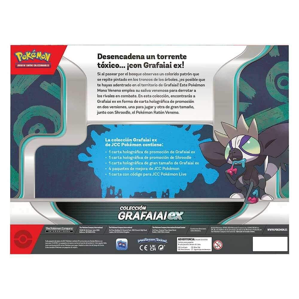 Spanische Pokemon Grafaiaia Sammelkartenspiel-Box