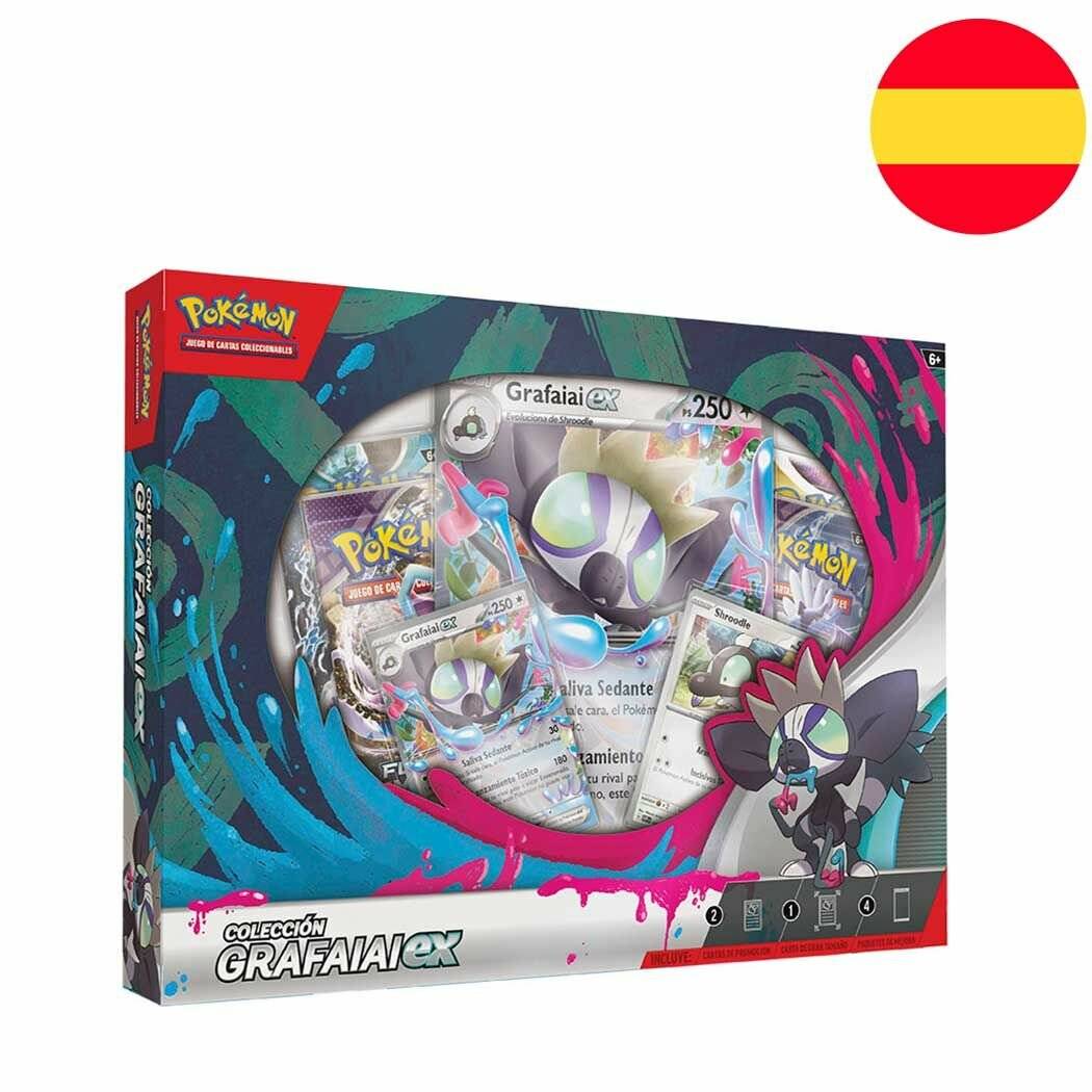 Spanische Pokemon Grafaiaia Sammelkartenspiel-Box