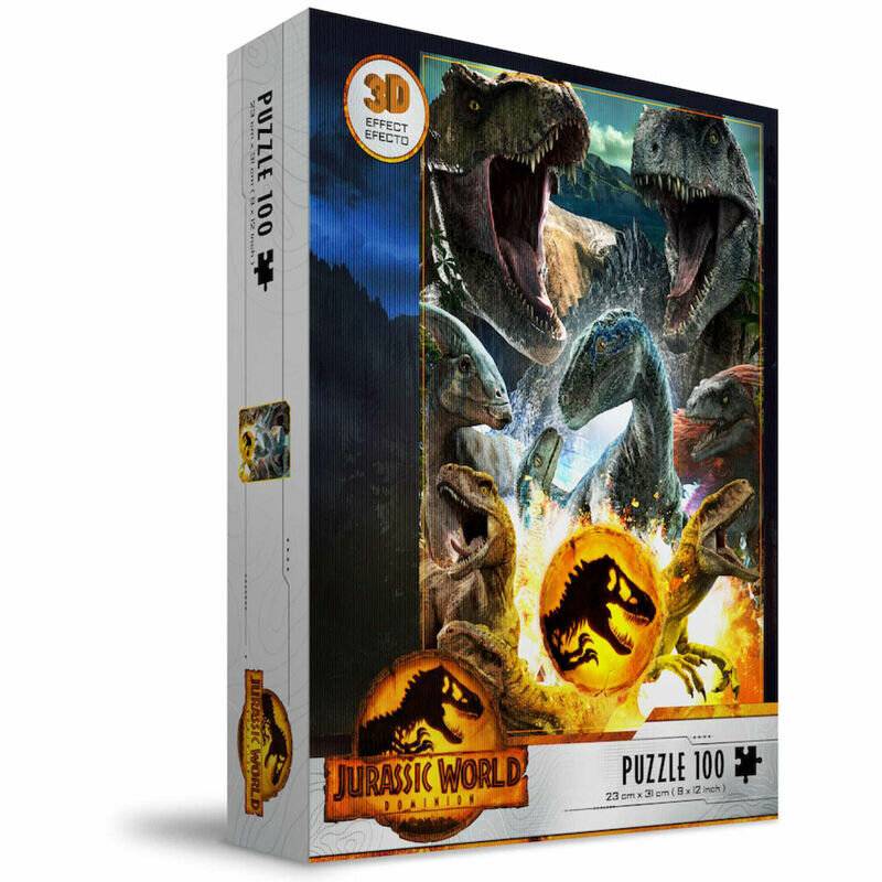 Jurassic World Dinosaurier 3D Puzzle 100Stü ck