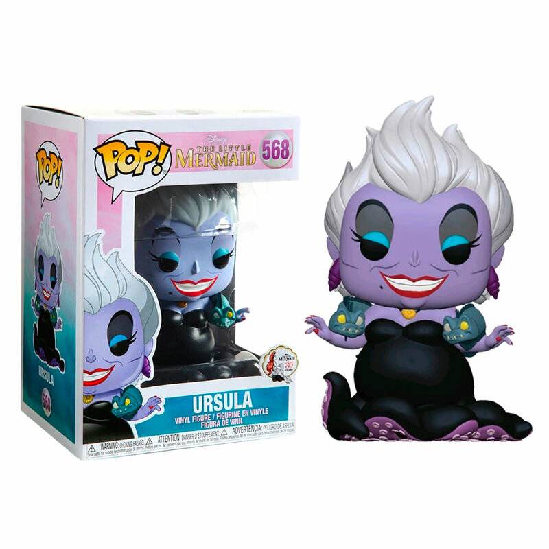 POP-Figur Disney Kleine Meerjungfrau Ursula mit Aalen