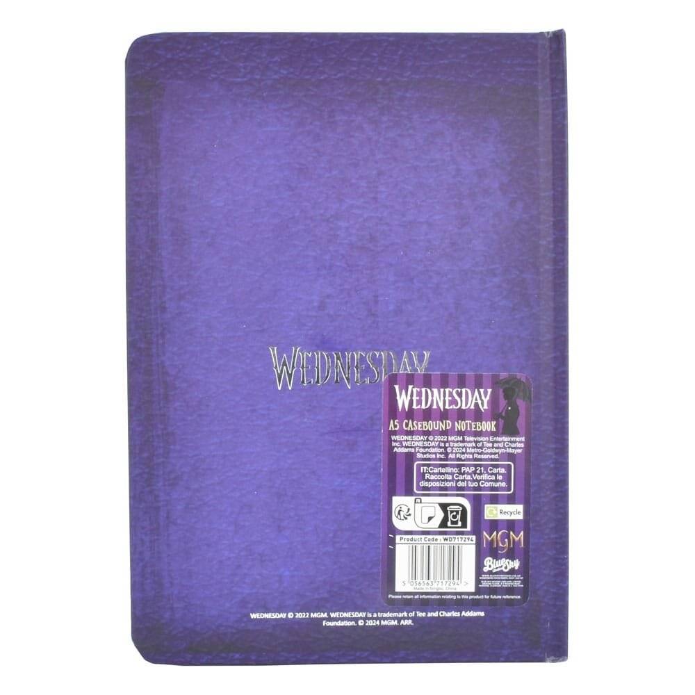 Blue Sky Studios Wednesday - Notizbuch A5 Nightshade