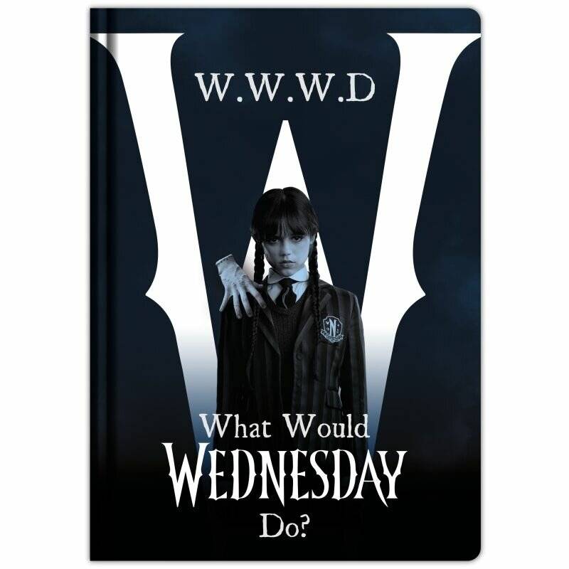Blue Sky Studios Wednesday - Notizbuch A5 WWWD