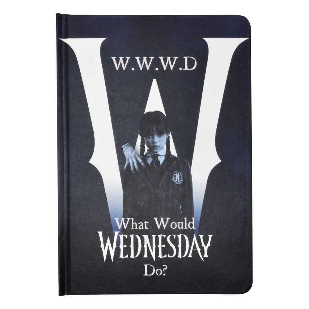 Blue Sky Studios Wednesday - Notizbuch A5 WWWD