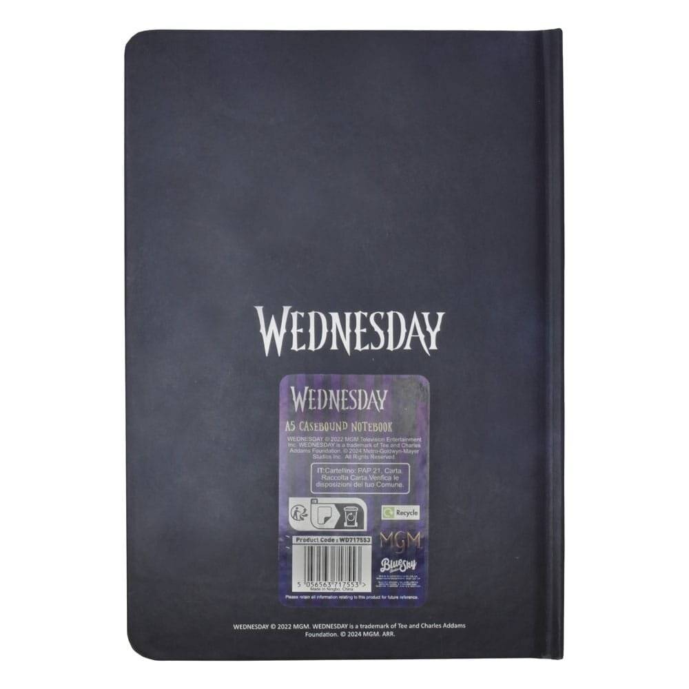 Blue Sky Studios Wednesday - Notizbuch A5 WWWD