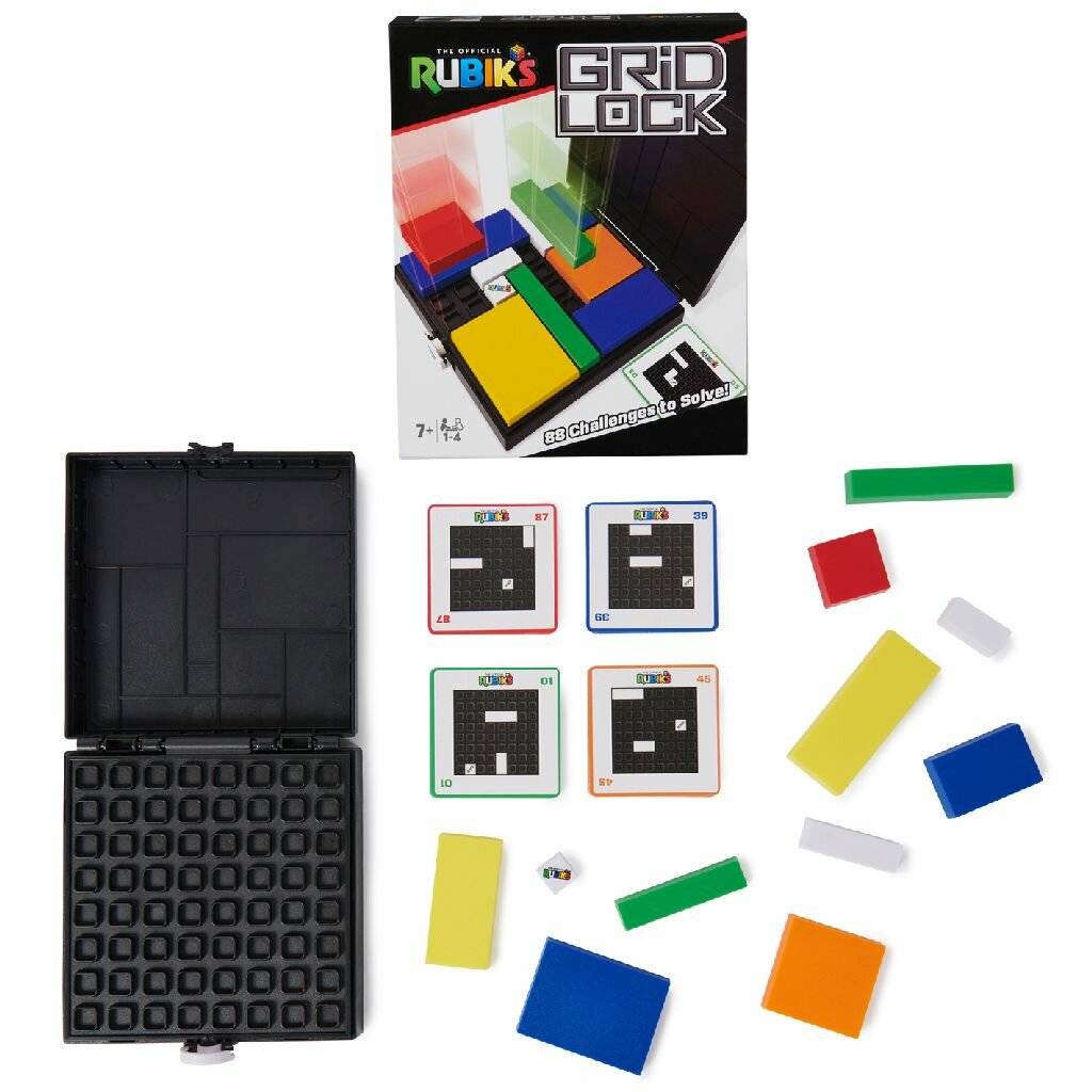 Das Gridlock-Spiel von RUBIK