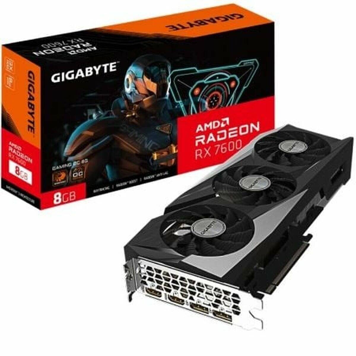 Radeon Rx 7600 Gaming Oc 8G (Rdna 3, Gddr6, 2X Displayport, 2X Hdmi 2.1)