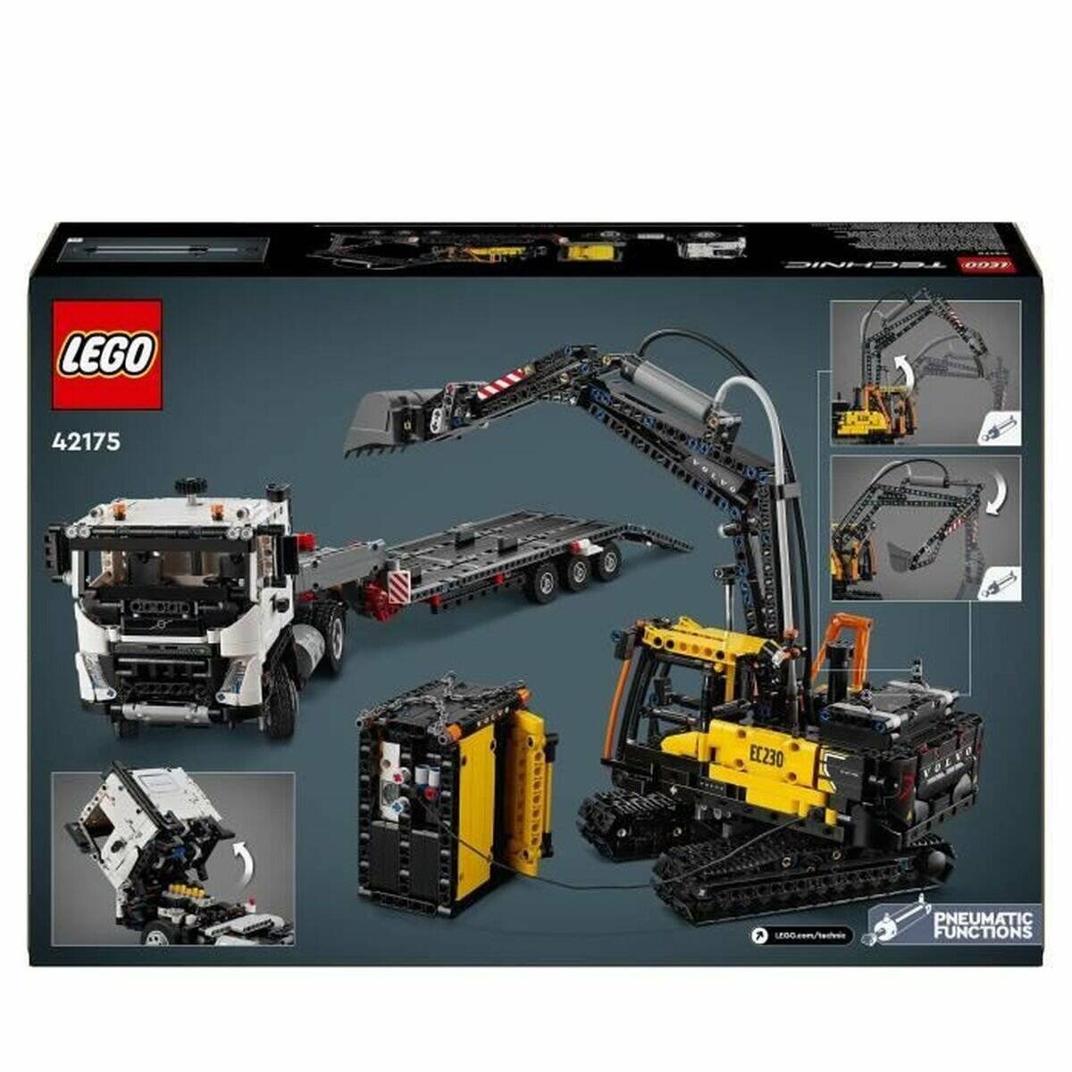 42175 Lego Technic Volvo Fmx Lkw Mit Ec230 Ele