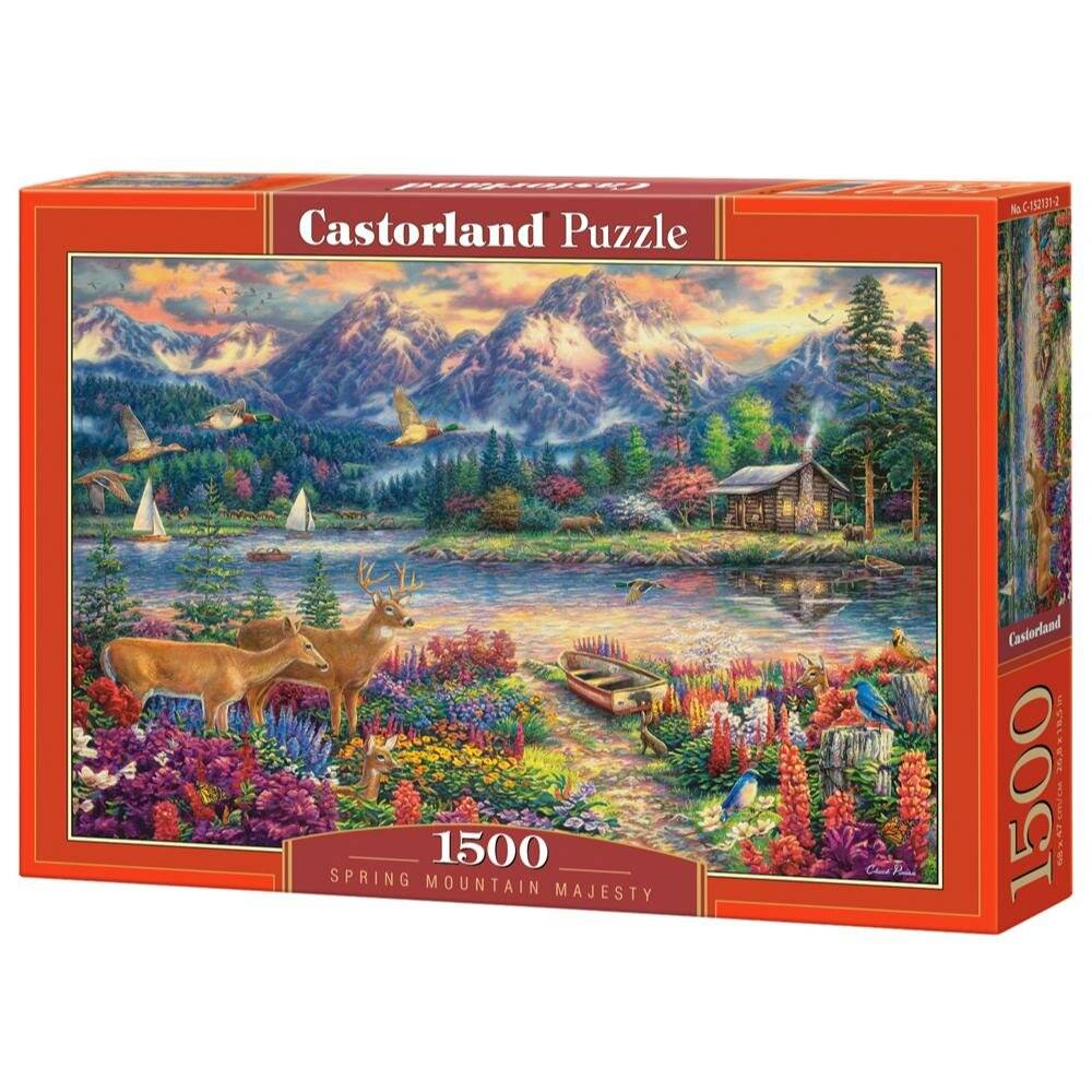 1500 Teile Puzzle - Spring Mountain Majesty