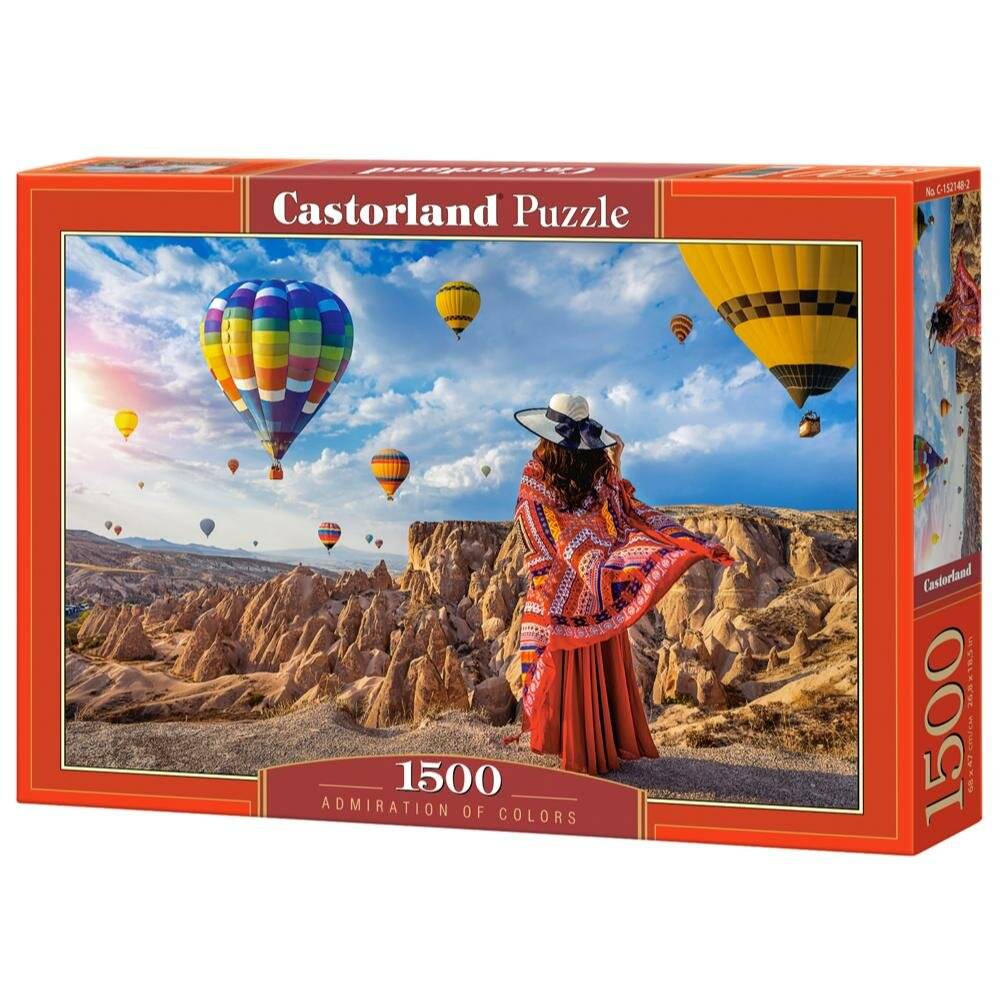 CASTORLAND Puzzle Bewundernde Farben 1500 Teile