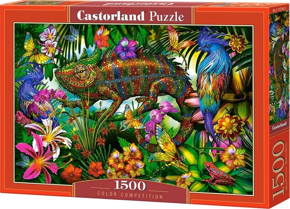 CASTORLAND Puzzle Bunter Wettbewerb 1500 Teile