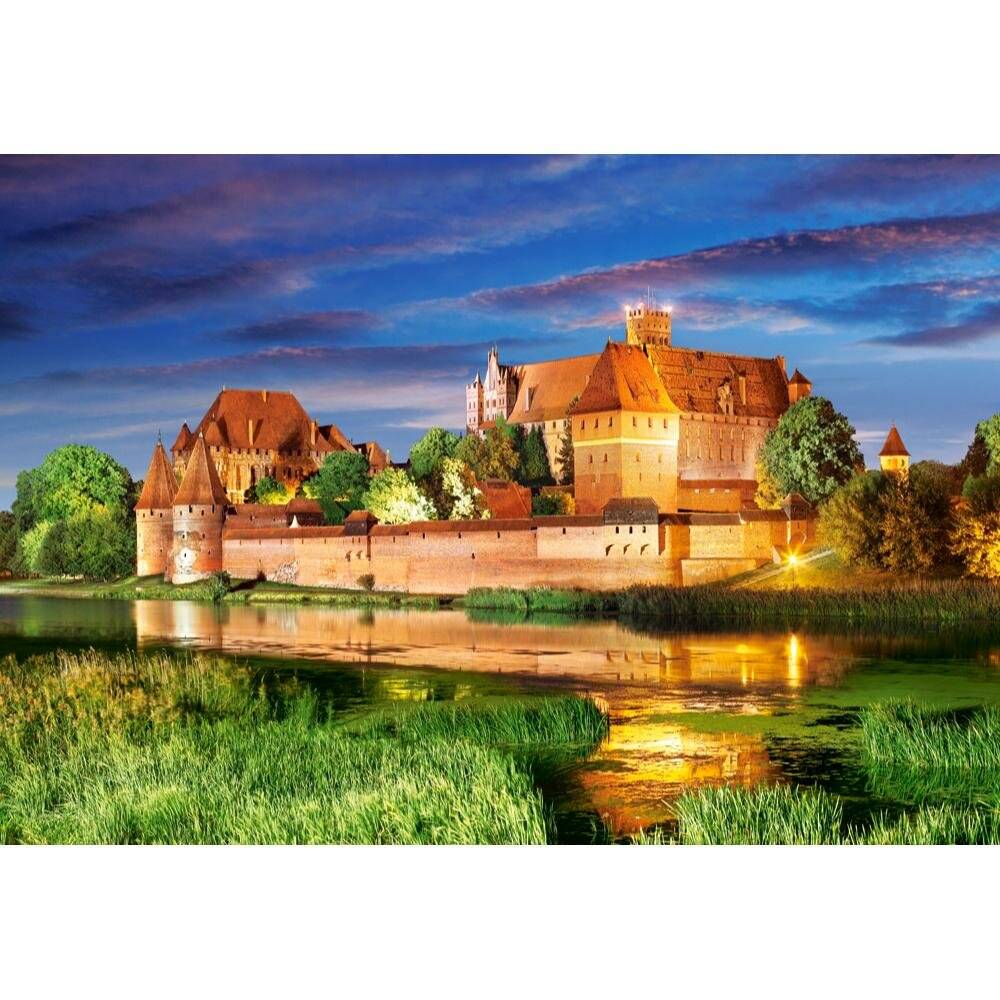 1000 Teile Puzzle - Burg Malbork, Polen