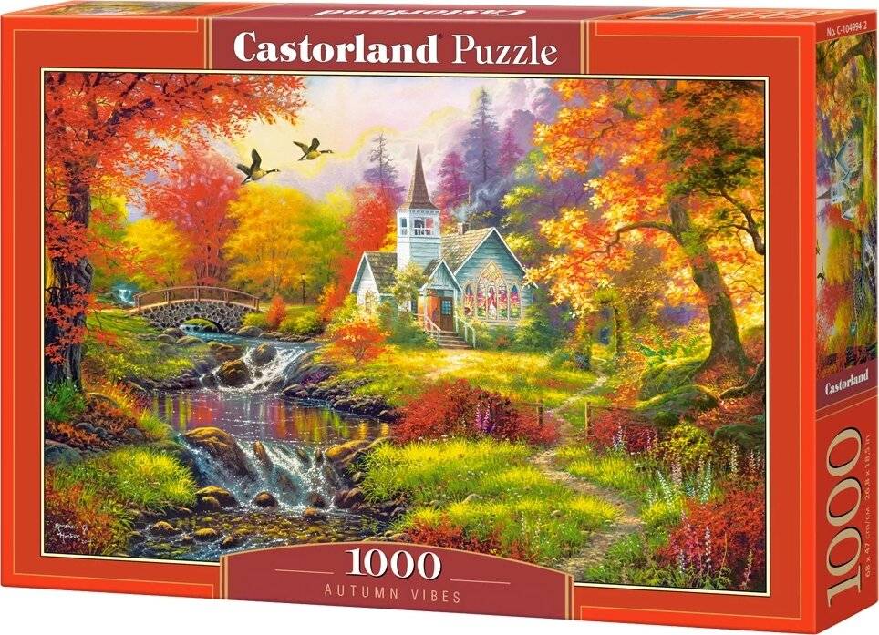 CASTORLAND Puzzle Herbststimmung 1000 Teile