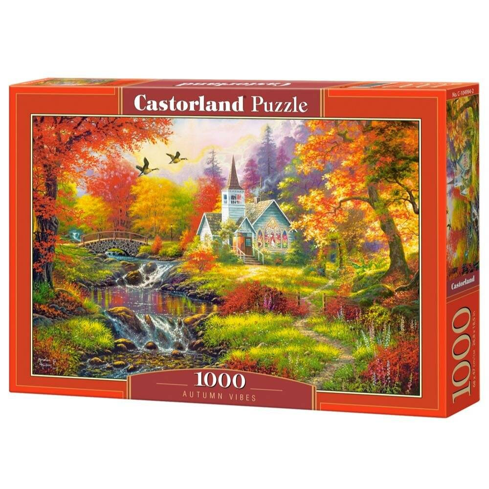 CASTORLAND Puzzle Herbststimmung 1000 Teile