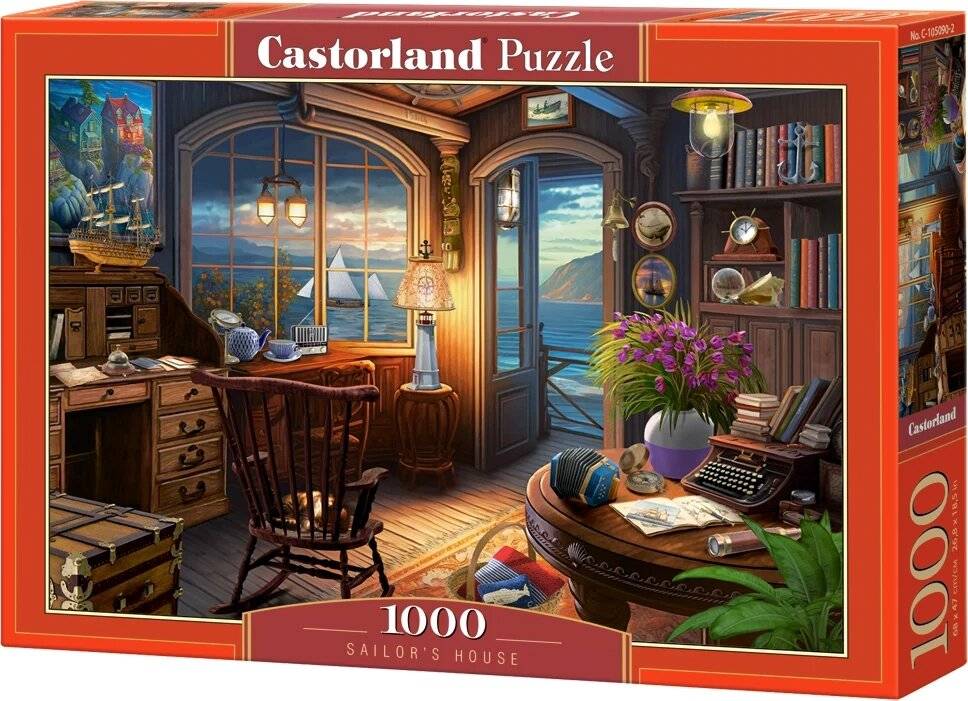 CASTORLAND Puzzle Home of the Seafarer 1000 Teile