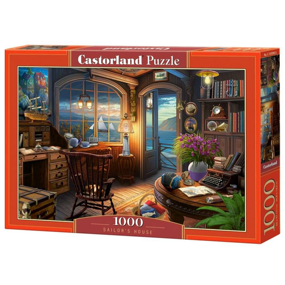 CASTORLAND Puzzle Home of the Seafarer 1000 Teile