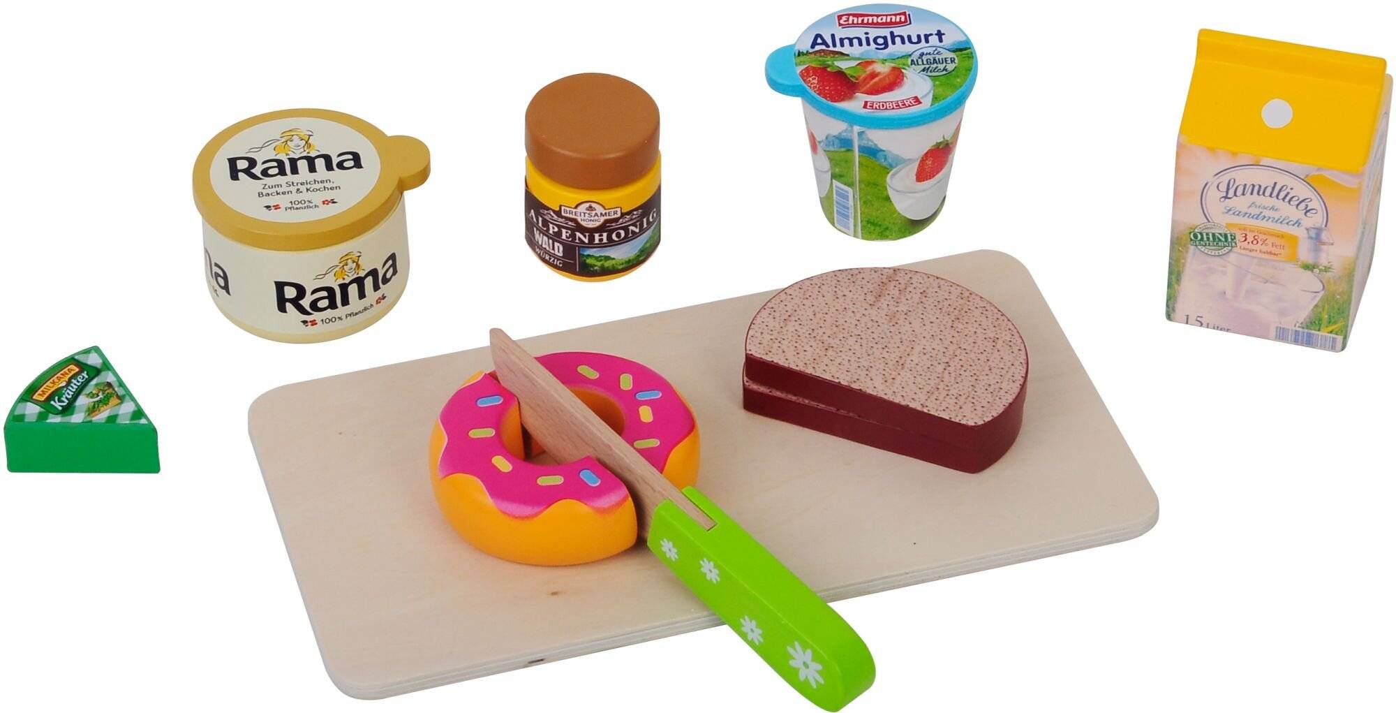 Frühstücks Set zum Schneiden