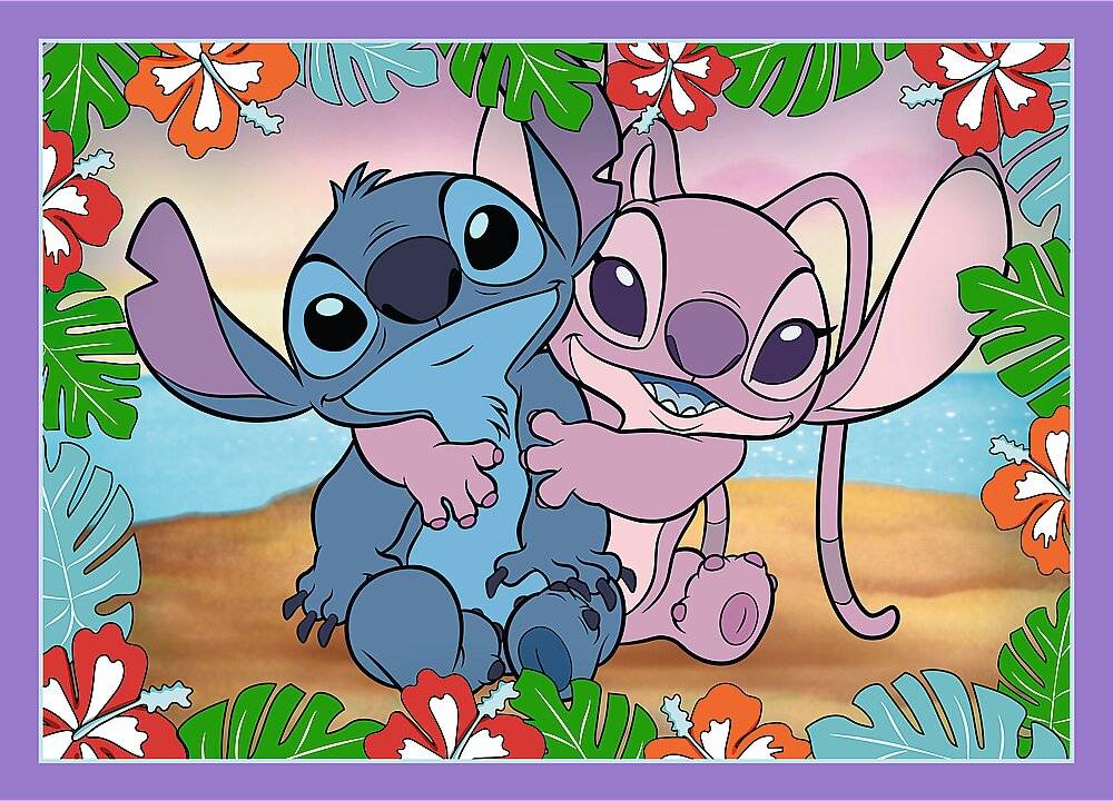 TREFL TREFL|Lilo & Stitch Lilo & Stitch 4in1 Puzzle 35/48/54/7 Teile