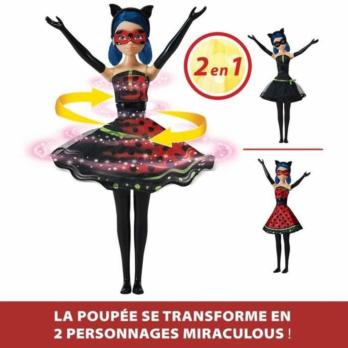 Miraculous Ladybug Verwandlung, ca.26cm