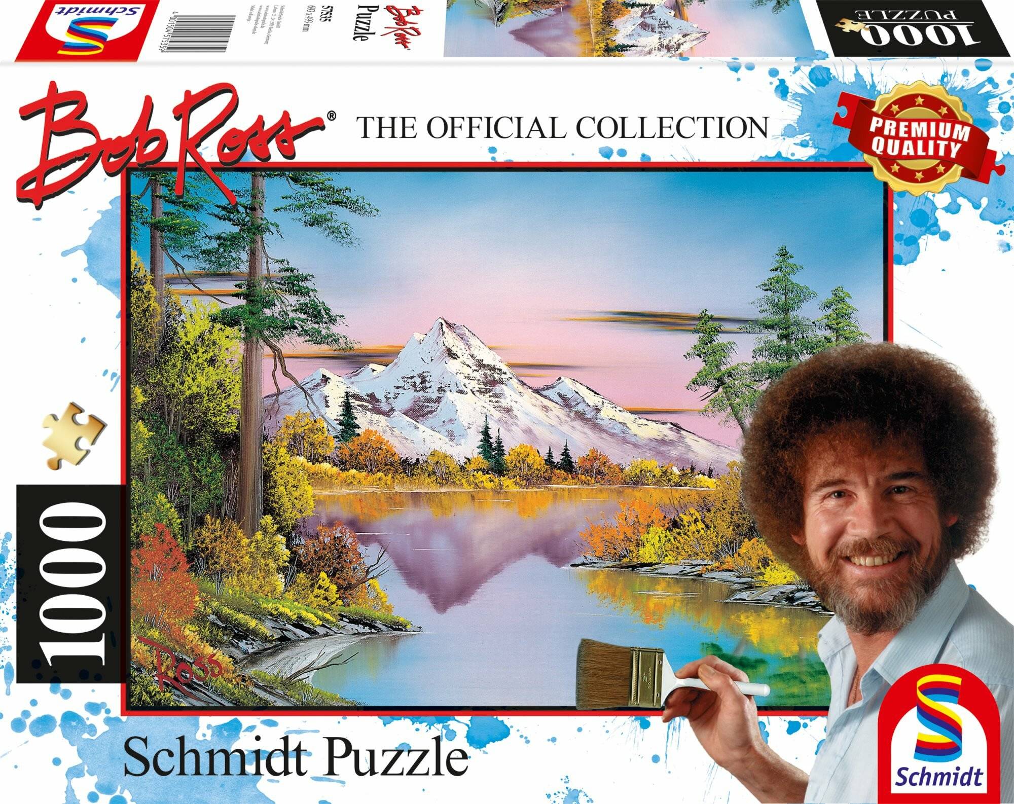 Schmidt Spiele Puzzle 1000 Teile BOB ROSS Spiegelungen