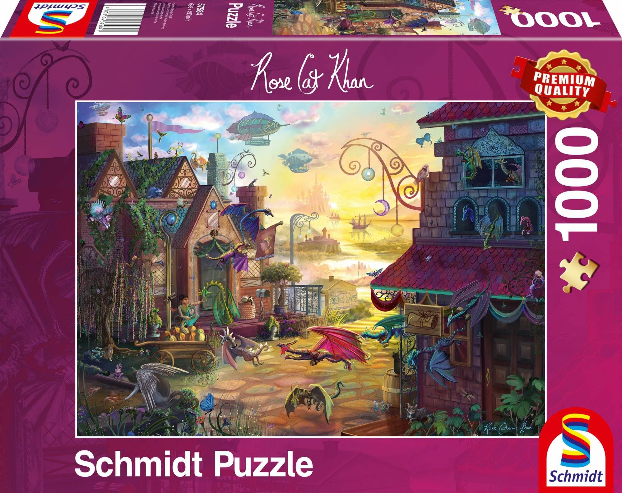 SCHMIDT Drachenschiff Puzzle 1000 Teile