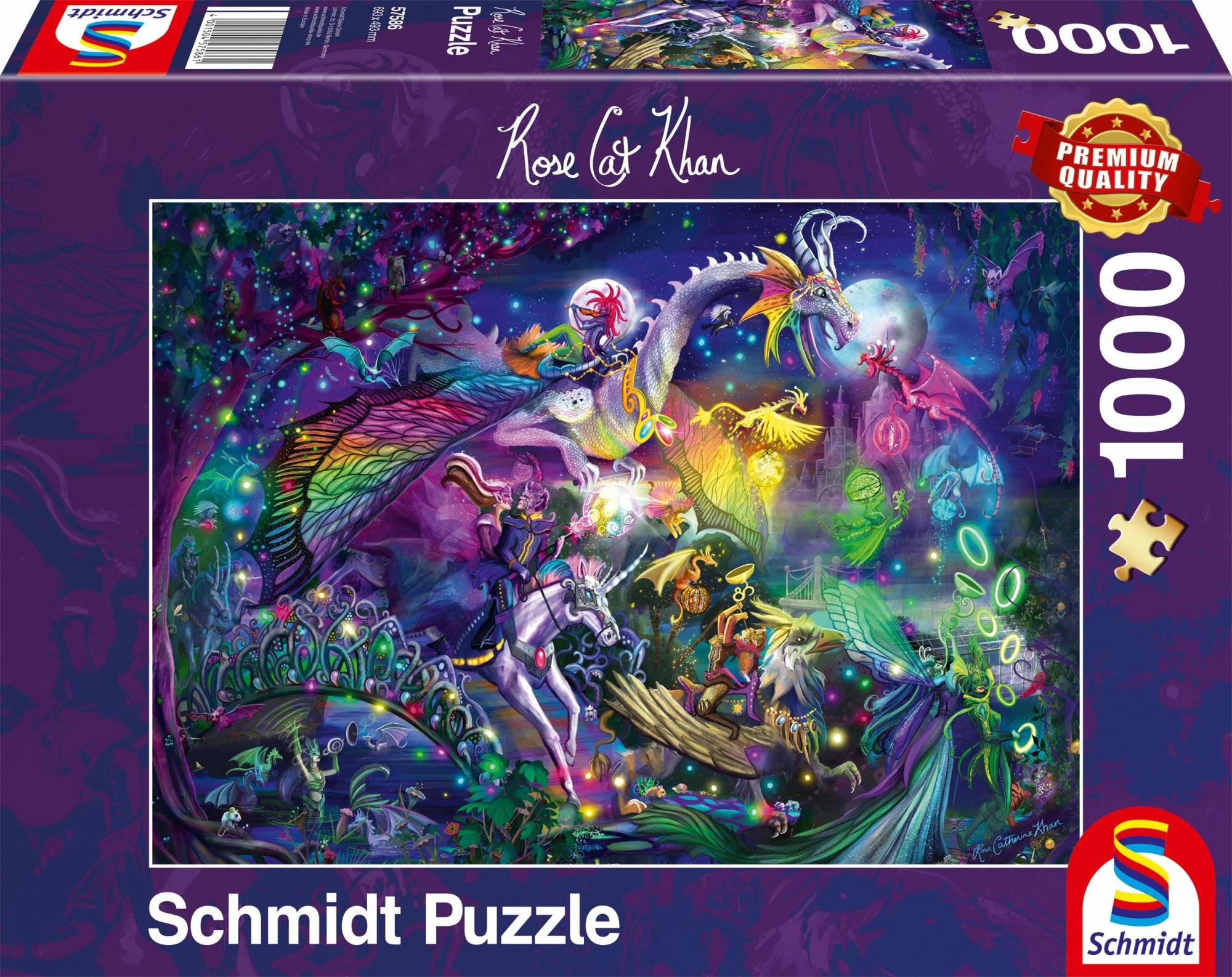 SCHMIDT Puzzle Sommernachtszirkus 1000 Teile