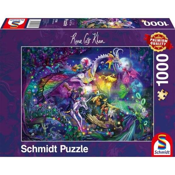 SCHMIDT Puzzle Sommernachtszirkus 1000 Teile