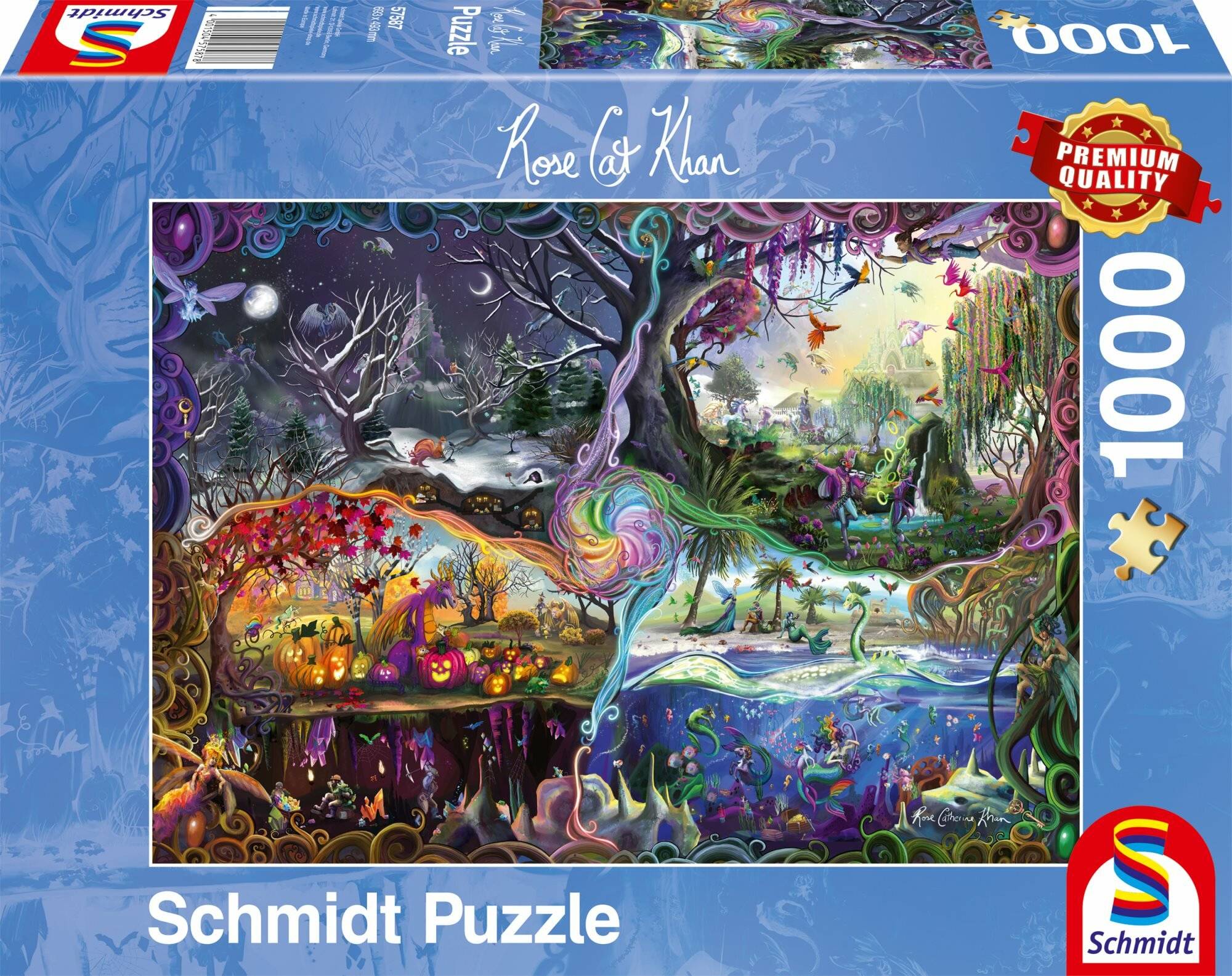 SCHMIDT Puzzle Portal der vier Welten 1000 Teile