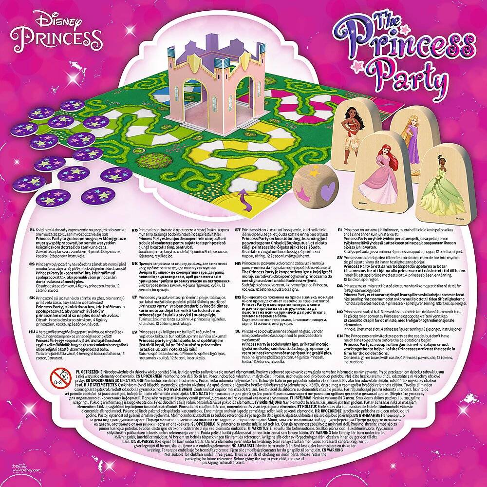 TREFL Spiel Disney Prinzessin Party