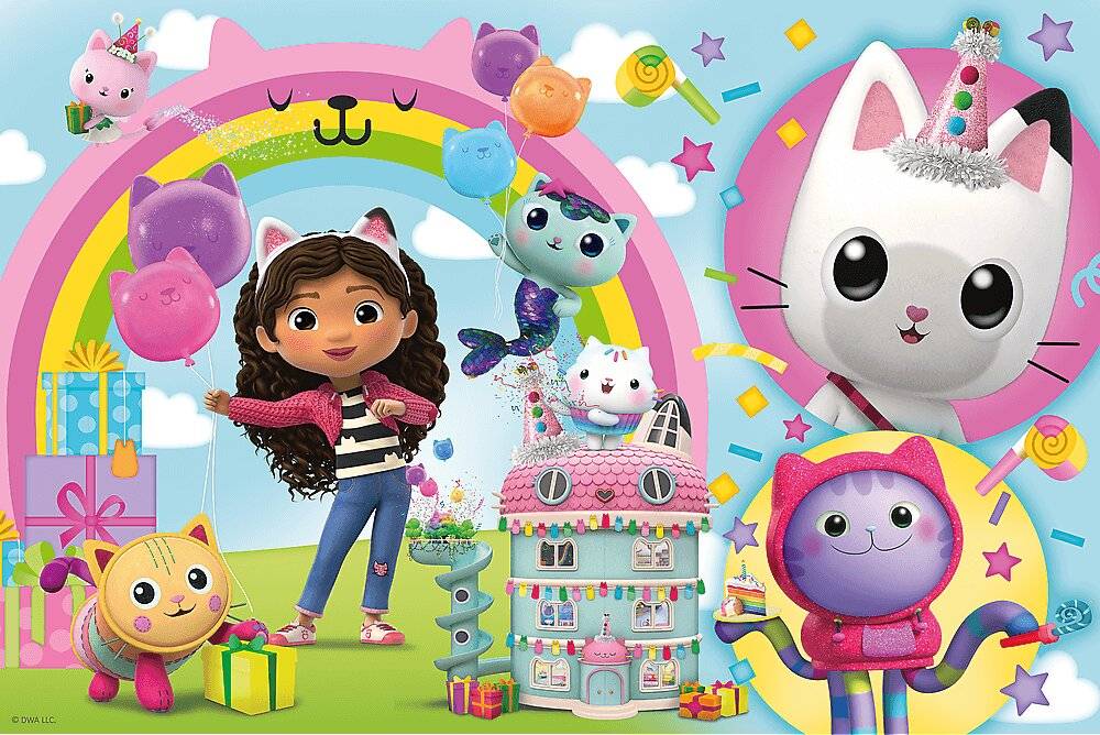 TREFL Puzzle Gaby' s Magic House MAXI 24 Teile