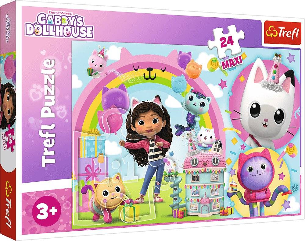 TREFL Puzzle Gaby' s Magic House MAXI 24 Teile