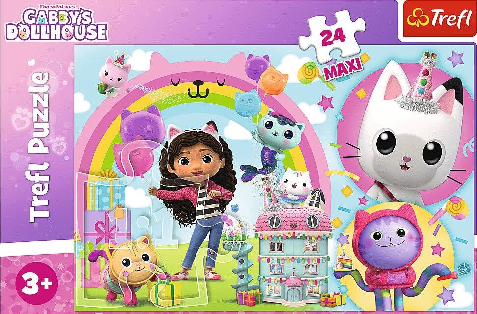 TREFL Puzzle Gaby' s Magic House MAXI 24 Teile