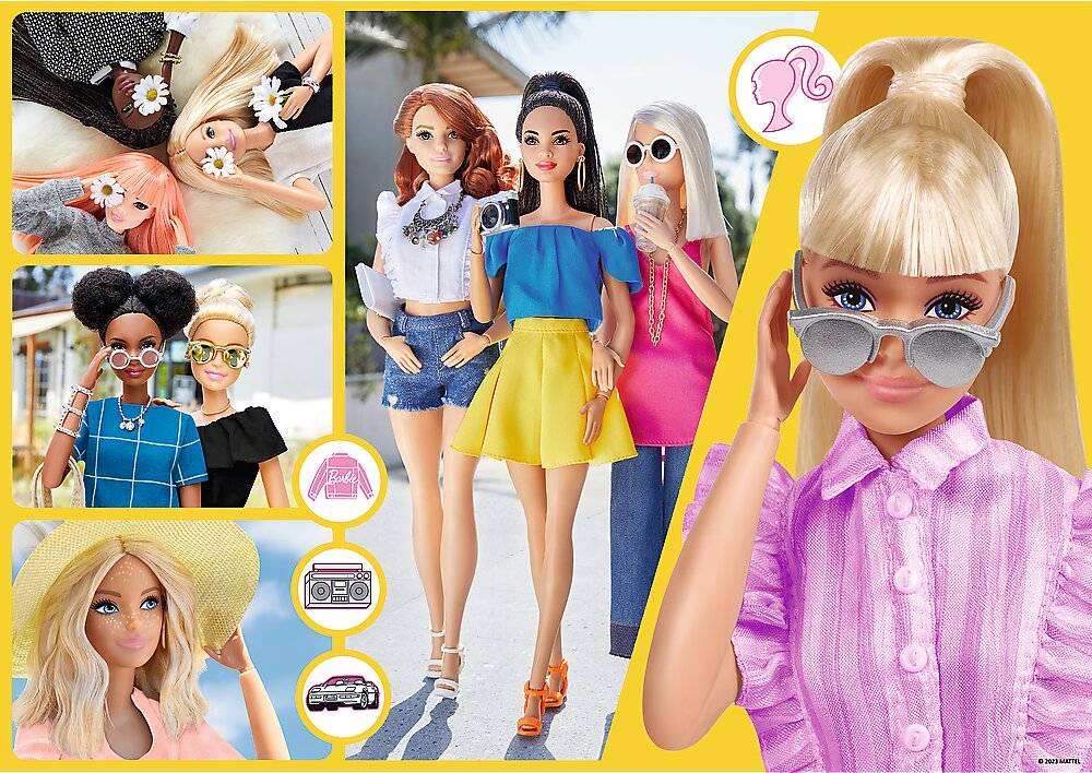 TREFL Sparkling Barbie Puzzle 100 Teile