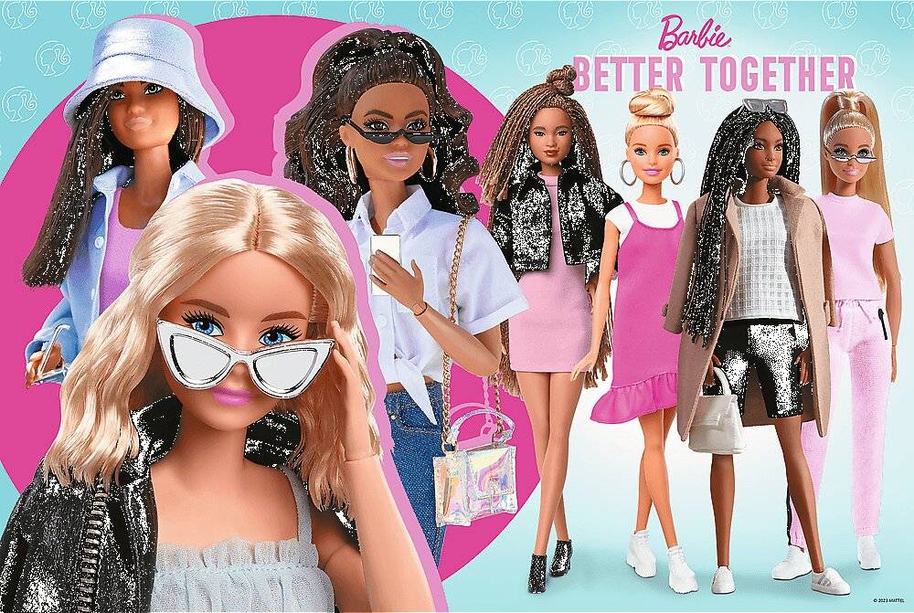 TREFL Puzzle Barbie und ihre Welt 160 Teile