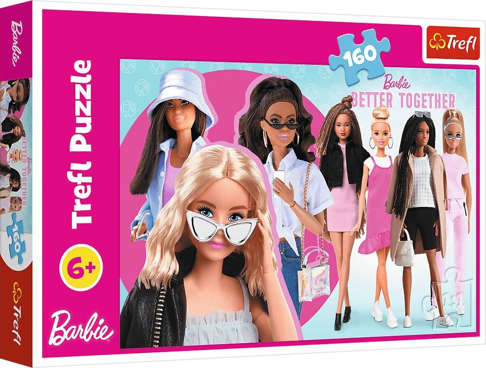 TREFL Puzzle Barbie und ihre Welt 160 Teile