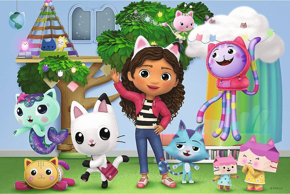 TREFL Puzzle Gaby' s Magic House 100 Teile