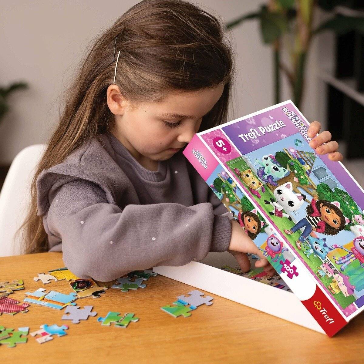 TREFL Puzzle Gaby' s Magic House 100 Teile