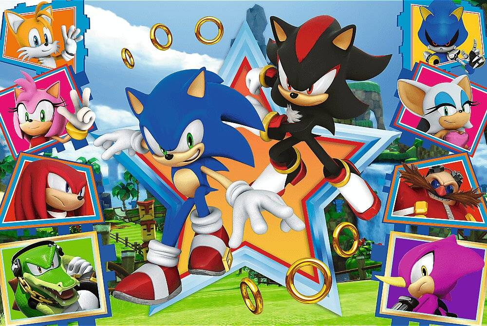 TREFL Puzzle Sonic: Meet the Hedgehog 100 Teile