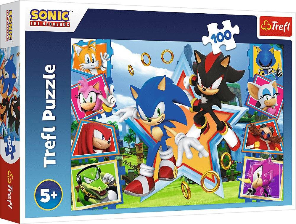 TREFL Puzzle Sonic: Meet the Hedgehog 100 Teile
